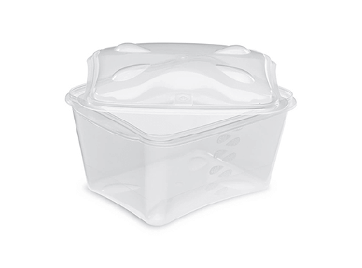 [PPRE900] Barquette plastique réutilisable Prestipack 900 + couvercle x 50 unités