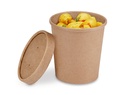 emballage-alimentaire-pot a soupe kraft 450ml-carton-cpsk450-le-paquet