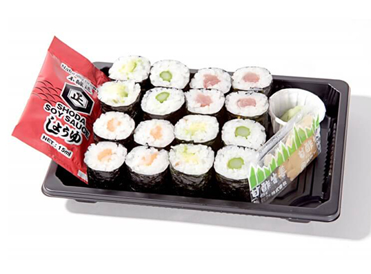 emballage-alimentaire-barquette sushis t3-plastique-pbsn003-le-paquet