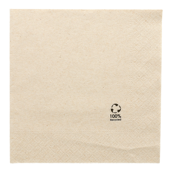 Serviette 33x33 2F beige x 2400 unités