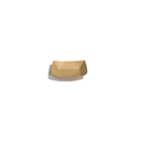 Barquette 125 g brun ingraissable x 1000 unités 