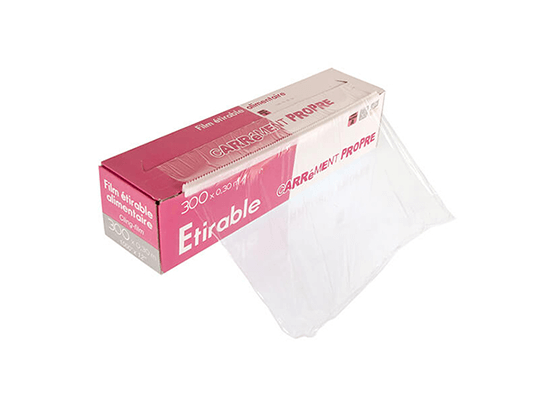 Boite distributrice de film alimentaire 30cmx300m - 1 rouleau