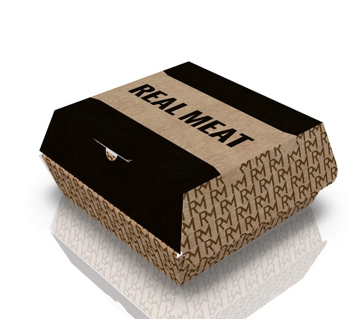 Boite Burger XL real meat x 300 unités biodégradable