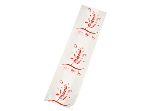 Sac à pain tranché bio n°6 rouge x 200 pcs