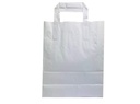 Sac papier kraft blanc 22X10X28 x 250 unités