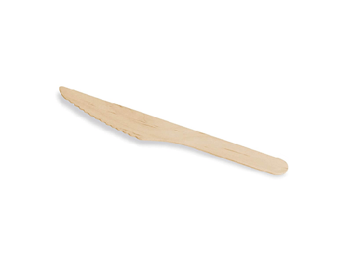 Couteau en bois x 50 unités