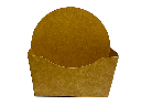 Étui à bagel brun ingraissable x 50pcs