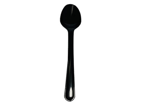 Cuillère noir réutilisable x 50pcs