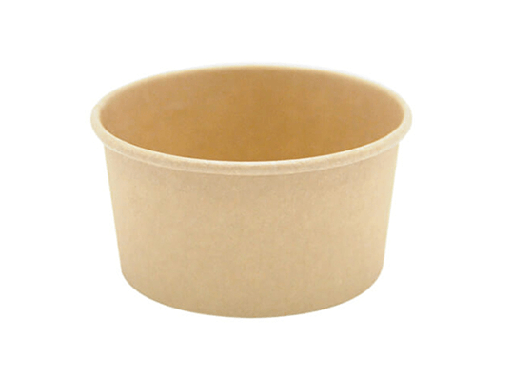 Pot à glace kraft brun 5 oz-15 cl x 50 unités