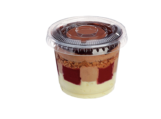 Pot dessert 200ml + couvercle x 25 unités