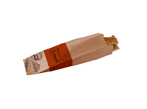 [PSSB120] Sac sandwich ingraissable brun x 1 000 unités