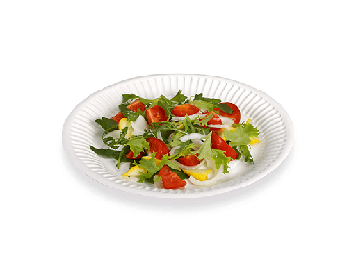 [CACB018] Assiette en carton blanc 18 cm x 100pcs