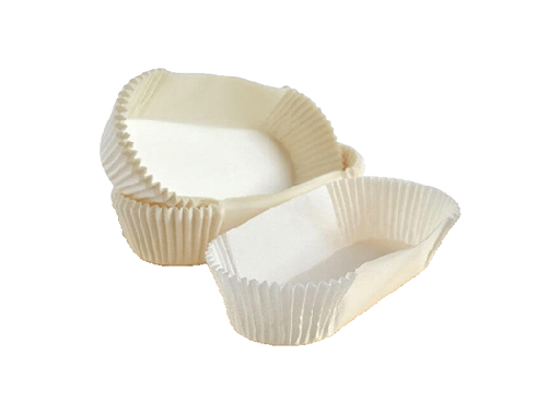 [PCBB088] Caissette ovale B88 Blanche x 1 000pcs