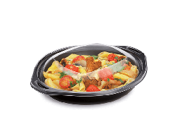 [PBWN900] Boîte wok noir 900 cc +couv PP x 25pcs
