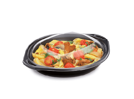 [PBWN900] Boîte wok noir 900 cc +couv PP x 25pcs