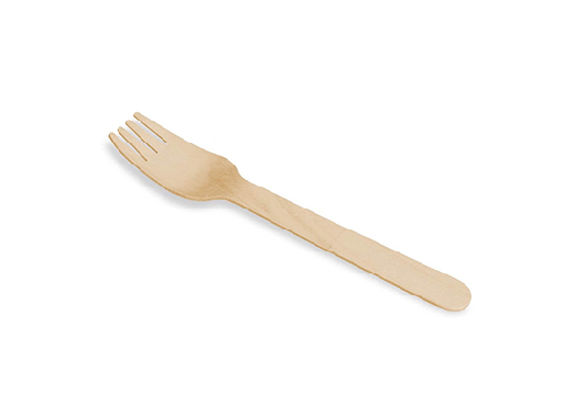 [BCFB016] Fourchette en bois x 50pcs