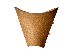 [CECK002] Étui à crêpe en kraft x 100pcs