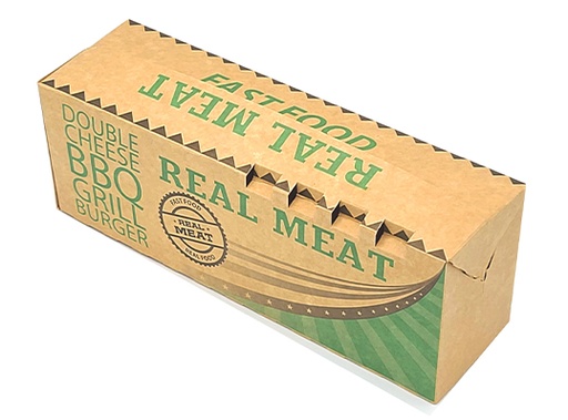 [CBSK001] 1/2 Sandwich box real meat x 400 unités