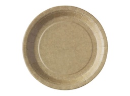 [CACK018] Assiette en carton kraft 18 cm x 50pcs