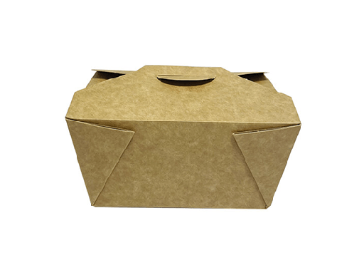 [CBAK780] Boîte repas américaine brun ingraissable x 100 unités