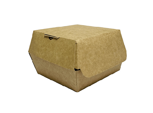 [CBBK007] Boite Burger Bistro Brun x 100pcs