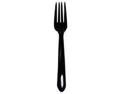 [PFNR180] Fourchette noir réutilisable x 50pcs