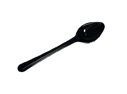 [PPCN145] Petite cuillère noir réutilisable x 50pcs