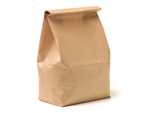 [PSOS015] Sac SOS kraft 15x9x28 cm x 1 000pcs