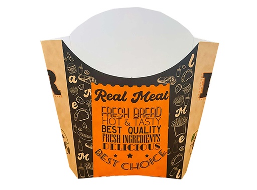 [CEFK006] Étui frites GM real meat x 1 200pcs