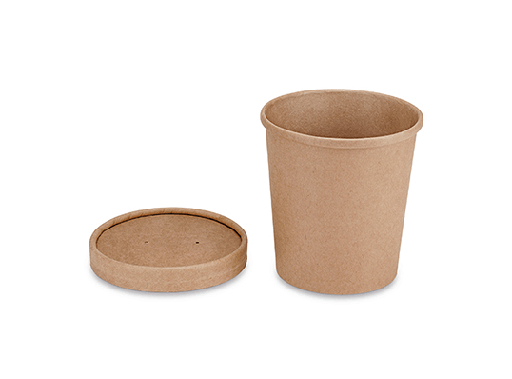 [CPSK450] Pot à soupe en kraft de 450 ml x 25pcs