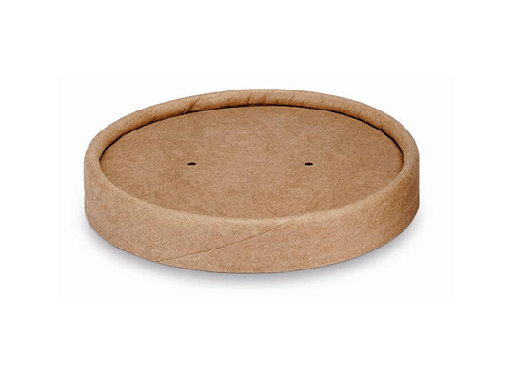 [CCPS350] Couvercle en carton pot à soupe 350 ml x 25pcs
